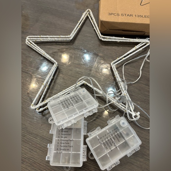 Star String Lights with LED - Picture 2 of 2